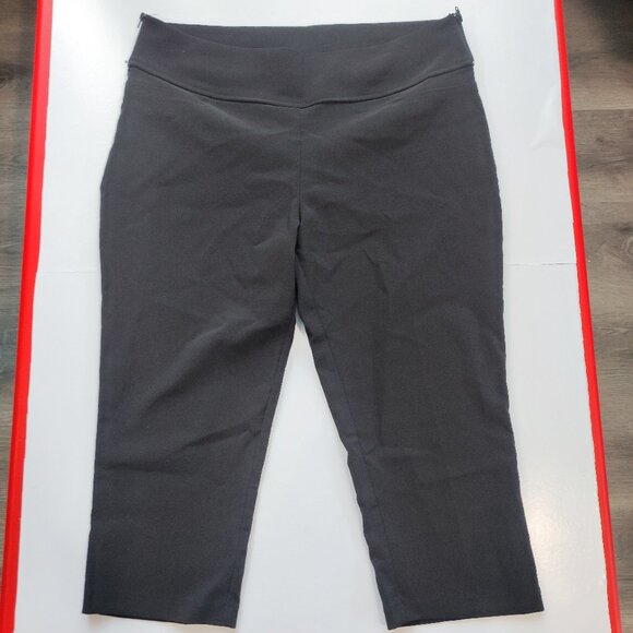 Candy Couture Capri pants black women's size L - Picture 1 of 10
